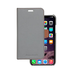 iPhone 11 dbramante1928 Lynge 2-i-1 Ægte Læder Flip Cover - Pebbled Grey