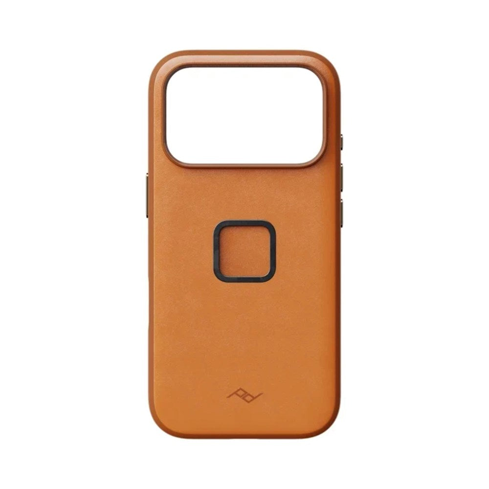 iPhone 18 Pro Peak Design Everyday Cover - MagSafe Kompatibel - Amber Leather