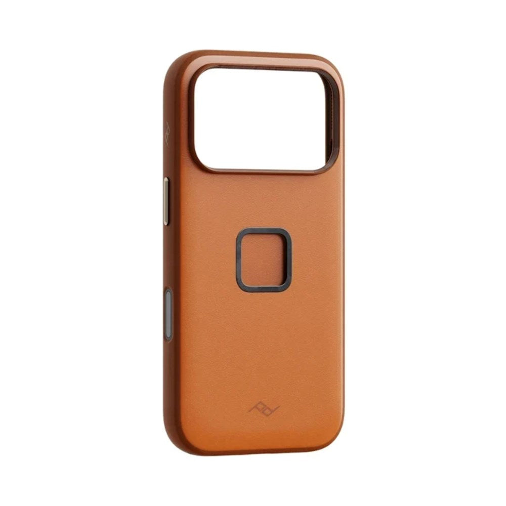 iPhone 18 Pro Peak Design Everyday Cover - MagSafe Kompatibel - Amber Leather