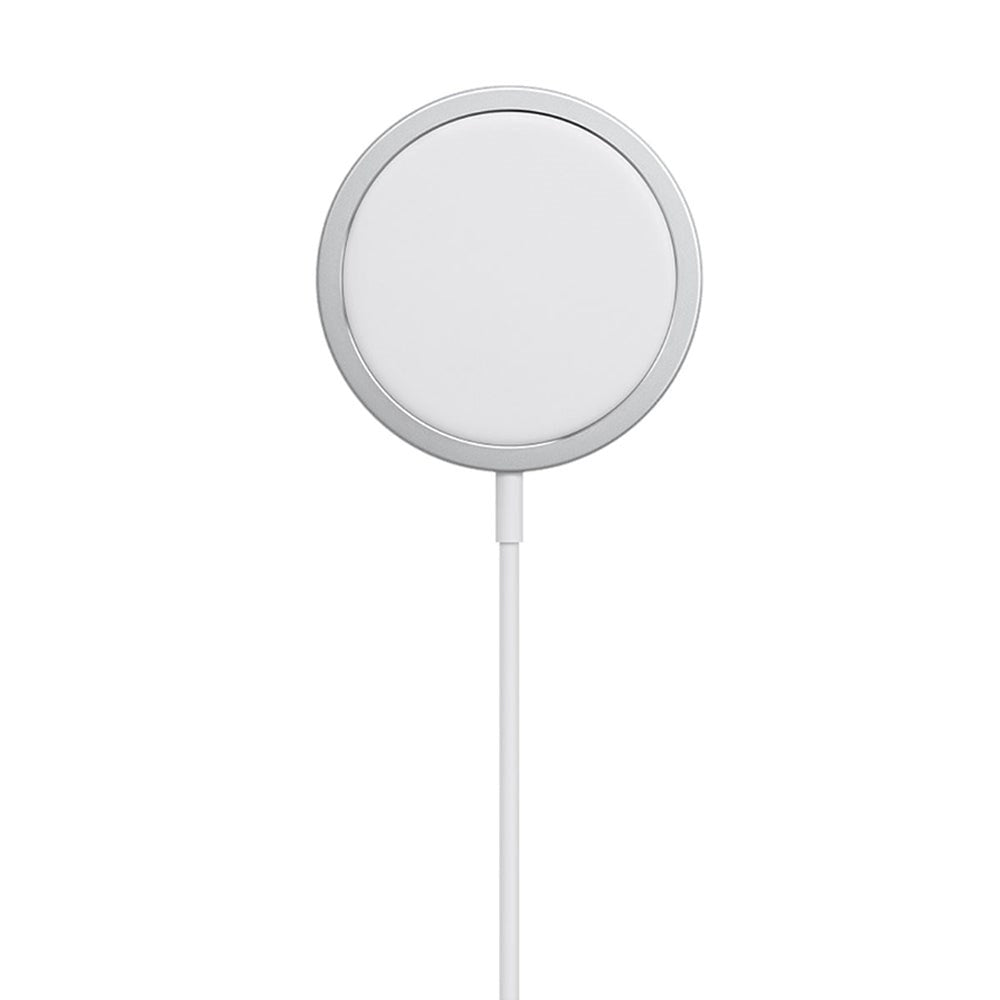 Original Apple MagSafe Oplader MHXH3ZM/A 15W - Trådløs Oplader - Hvid