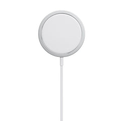 Original Apple MagSafe Oplader MHXH3ZM/A 15W - Trådløs Oplader - Hvid