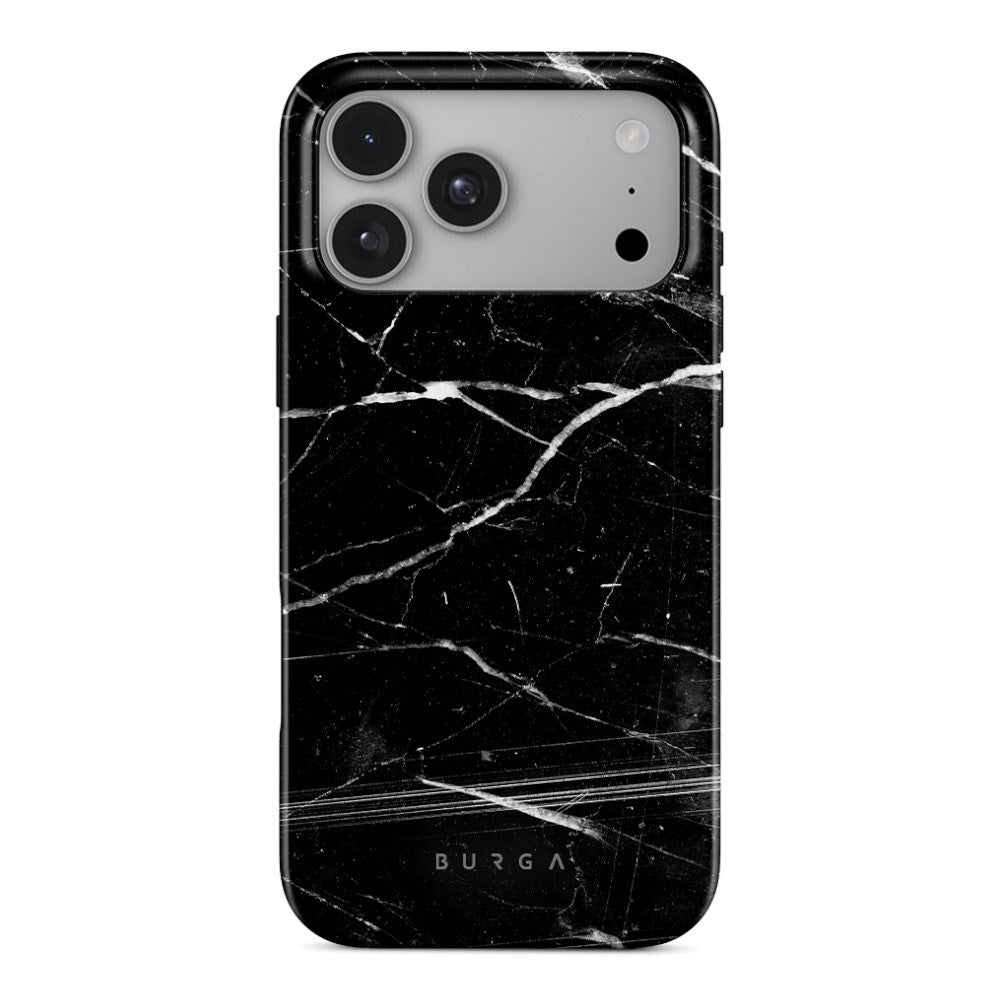 iPhone 18 Pro Max Burga Tough Fashion Case - MagSafe Kompatibel - Noir