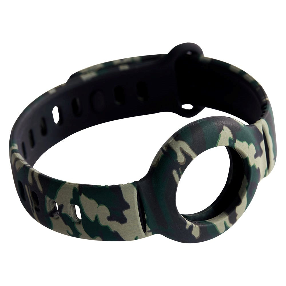 DELTACO Apple AirTag 1. & 2. Gen. Silikone Rem - Camouflage