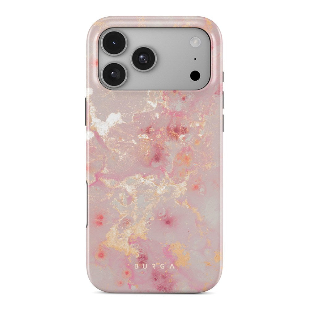 iPhone 18 Pro Max Burga Tough Fashion Case - MagSafe Kompatibel - Golden Coral
