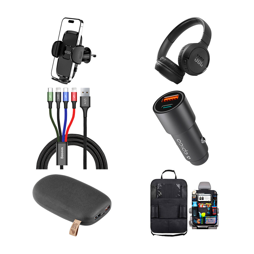 Deluxe kør-selv-ferie pakke | MOBILCOVERS.DK