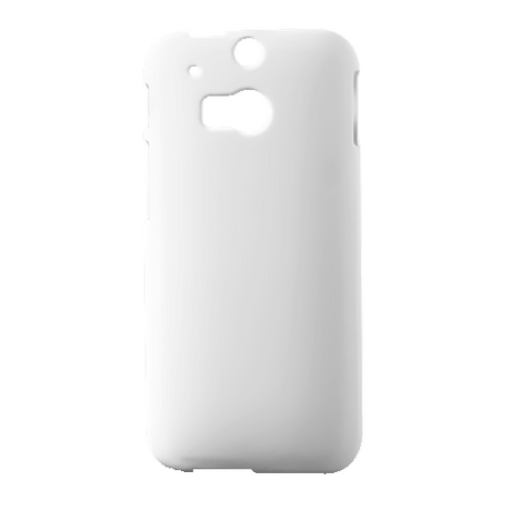 HTC One M8/M8s Plast Cover Hvid