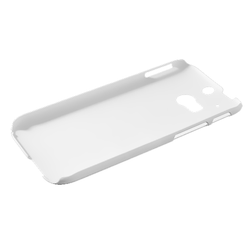 HTC One M8/M8s Plast Cover Hvid
