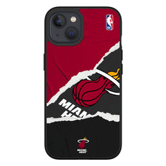 iPhone 13 RhinoShield SolidSuit NBA Cover m. Miami Heat - Sweat and Tears