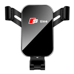 Mobilholder til Audi A1/S1 (Årgang 2010-2018) - Max Mobil: 70 x 100mm - Sort