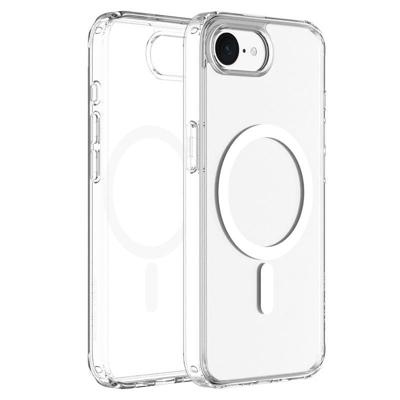 iPhone 17e / 16e Mobile Origin Hybrid Cover - MagSafe Kompatibel - Gennemsigtig