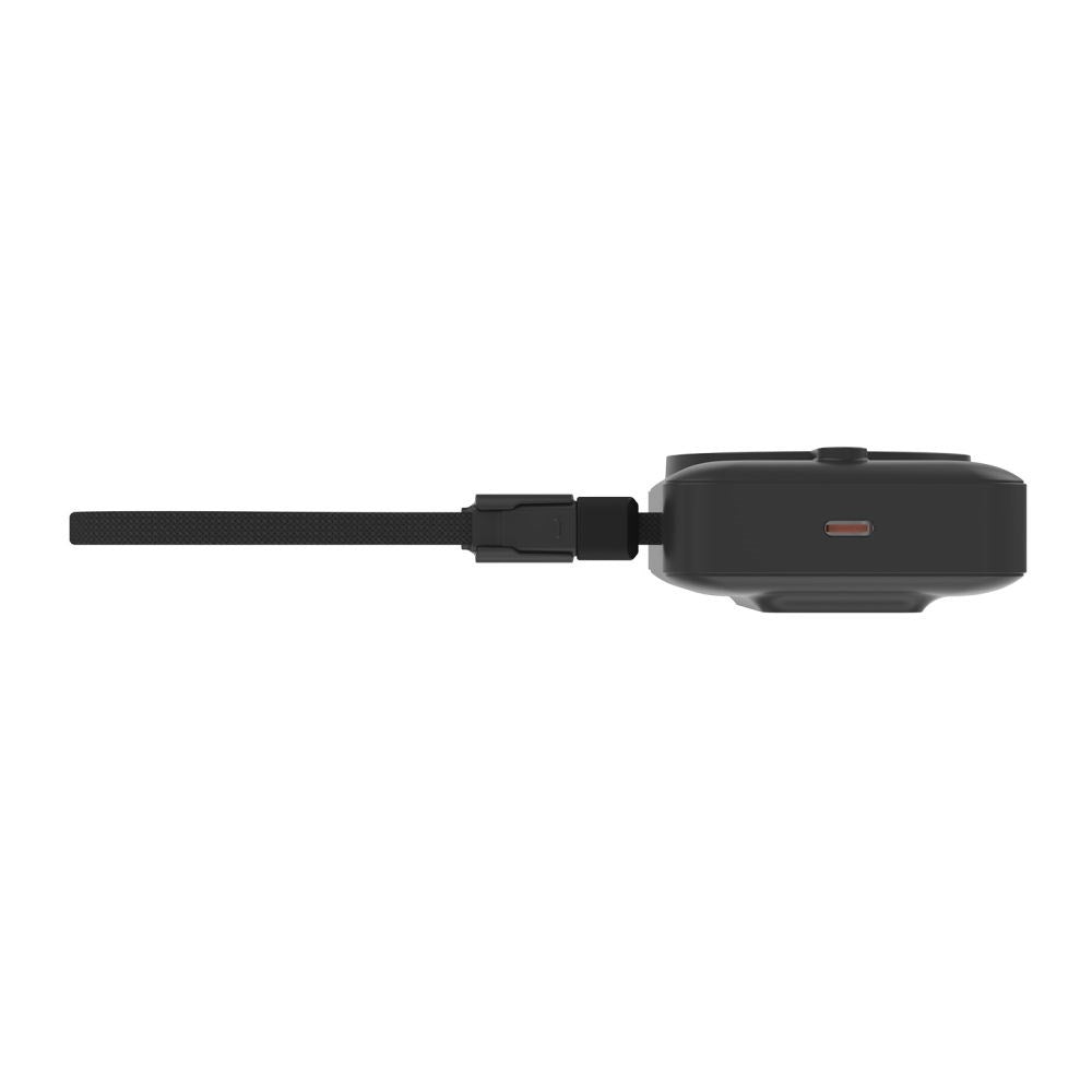 Mobile Origin 10.000mAh Powerbank m. Trådløs Opladning / Indbygget USB-C Kabel - MagSafe / Qi2 Kompatibel - Sort