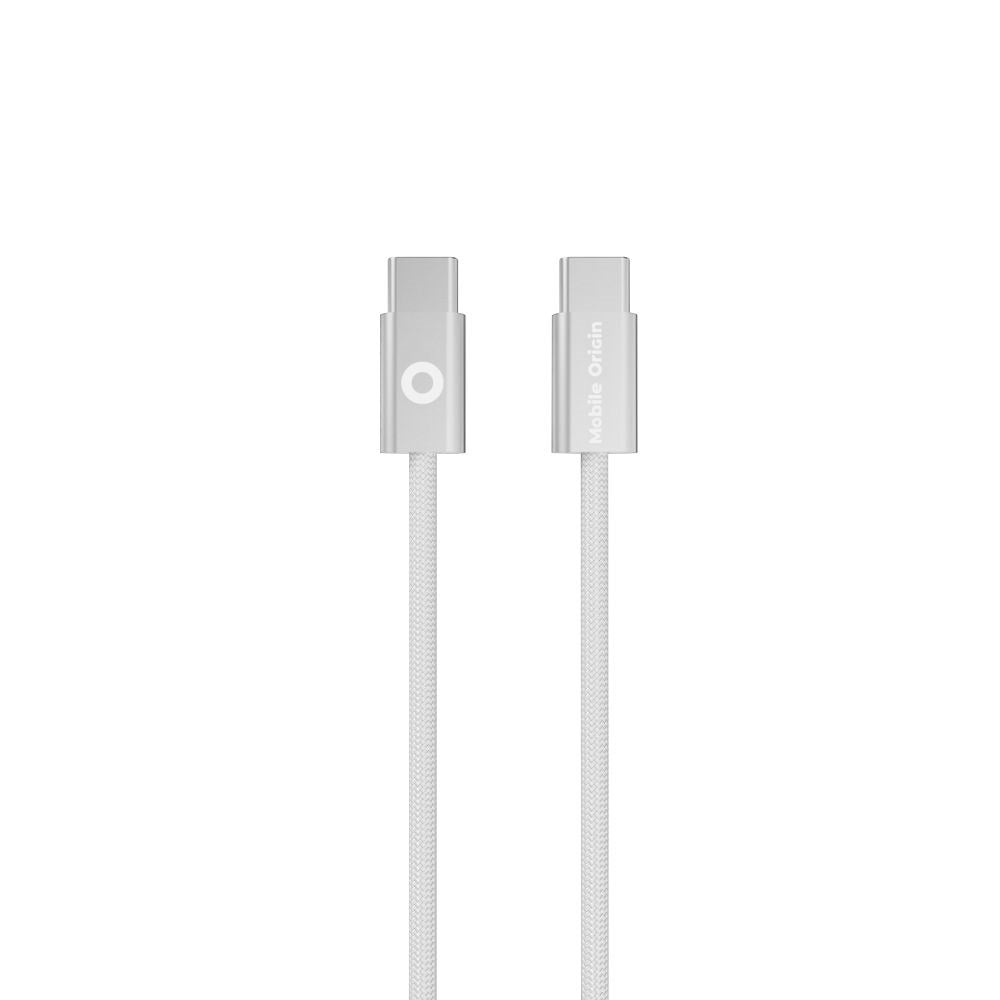 Mobile Origin UltraSlim 60W USB-C til USB-C Kabel - 1m - Hvid