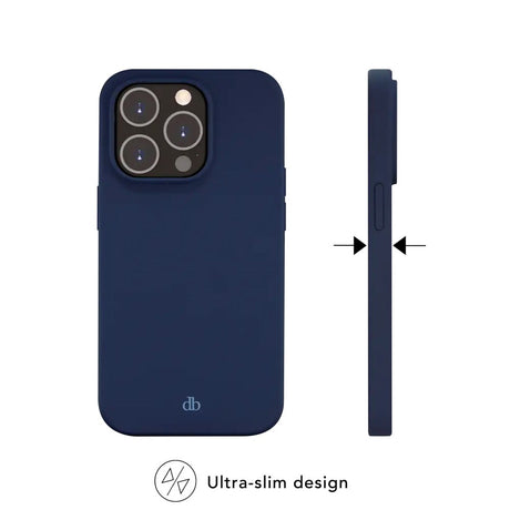 dbramante1928 iPhone 14 Pro Pro Monaco Cover - 100% Genbrugsplast - Pacific Blue