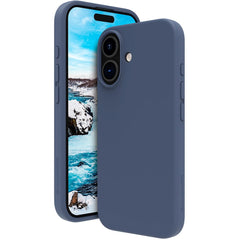 dbramante1928 iPhone 16 Monaco Cover - MagSafe Kompatibel - Pacific Blue