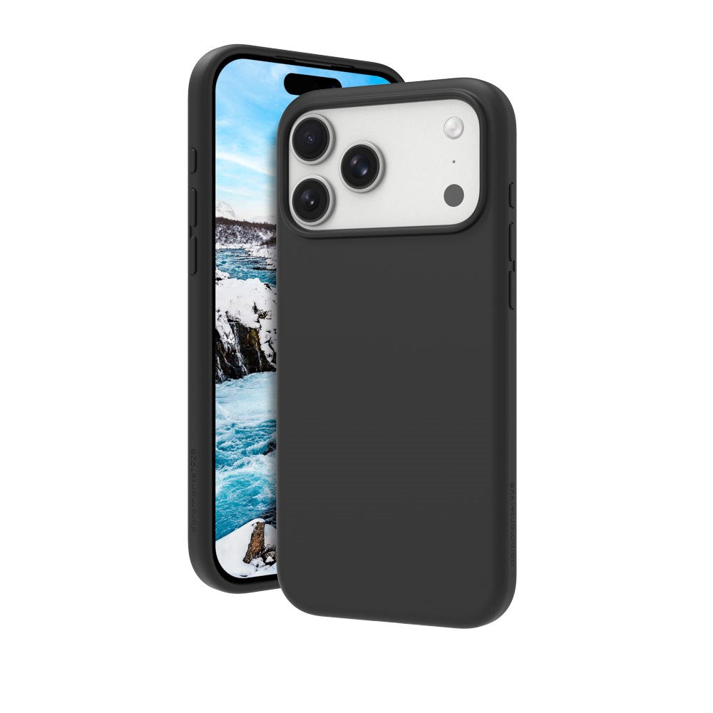 iPhone 18 Pro / 17 Pro dbramante1928 Monaco Silikone Cover - MagSafe Kompatibel - Sort
