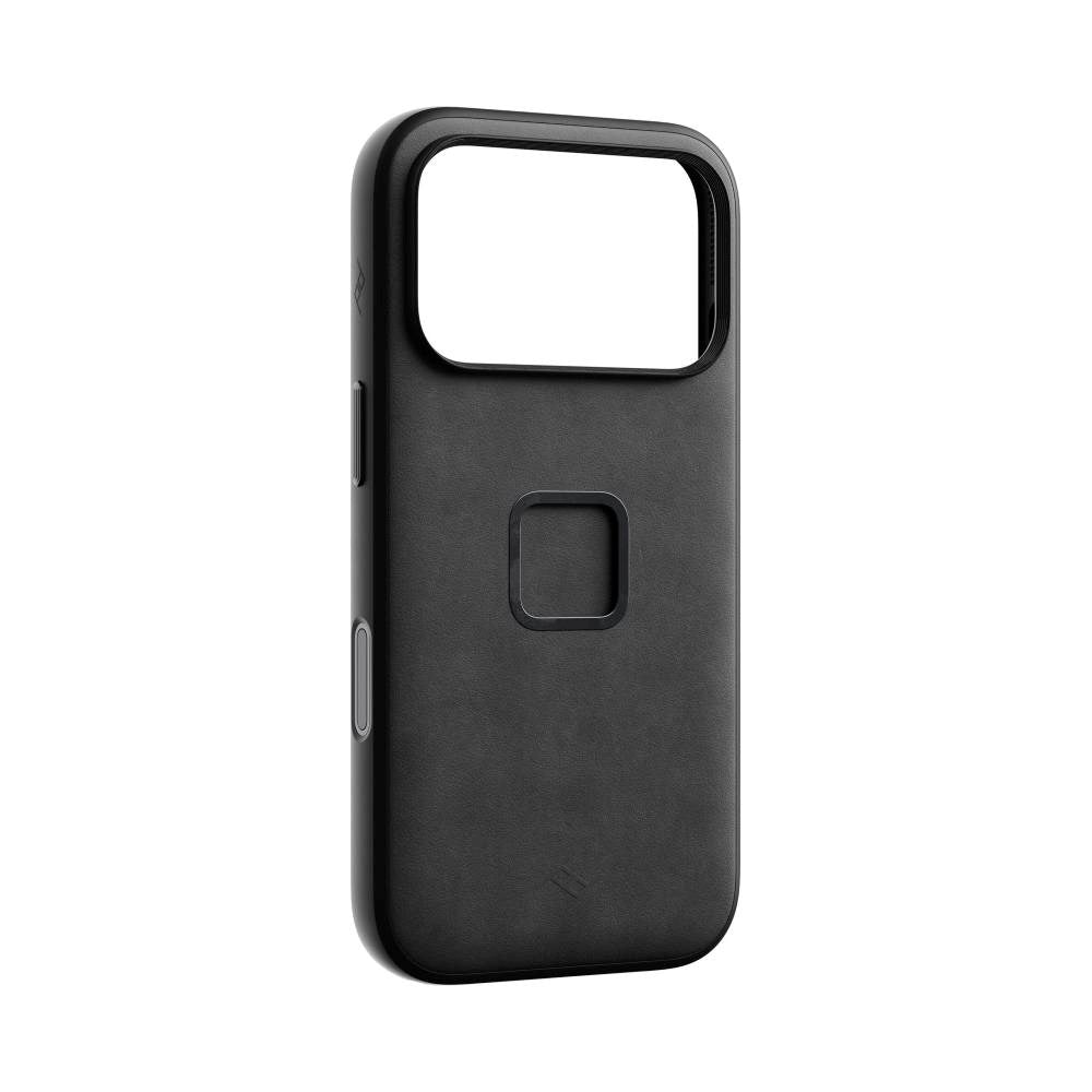 iPhone 18 Pro Peak Design Everyday Cover - MagSafe Kompatibel - Black Leather