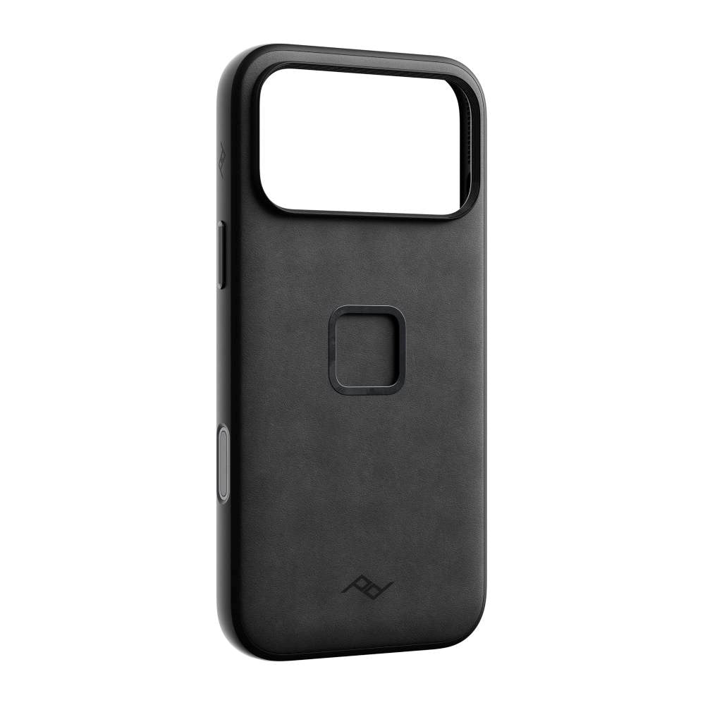 iPhone 18 Pro Max Peak Design Everyday Cover - MagSafe Kompatibel - Black Leather