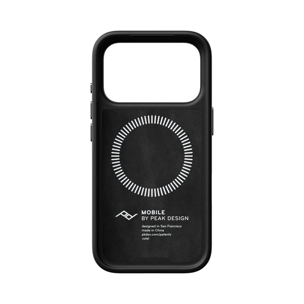 iPhone 18 Pro Peak Design Everyday Loop Cover - MagSafe Kompatibel - Black Clarino