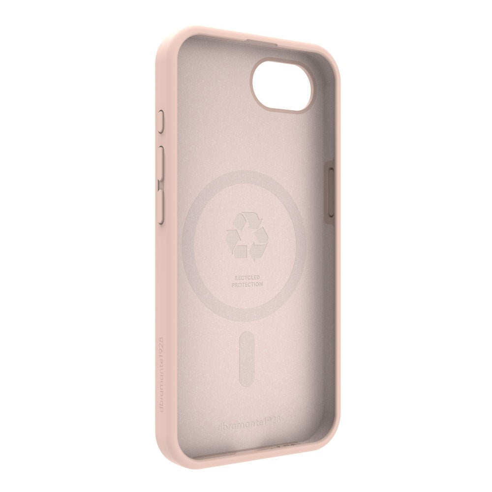 dbramante1928 iPhone 17e / 16e Monaco Cover - MagSafe Kompatibel - Pink Sand