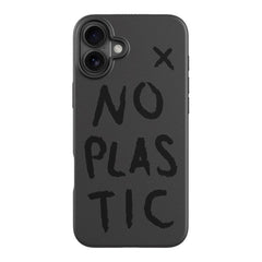 agood company iPhone 16 Plus PLNTPRTCT Cover - Black / No Plastic