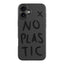 agood company iPhone 16 Plus PLNTPRTCT Cover - Black / No Plastic