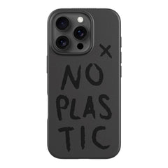 agood company iPhone 16 Pro PLNTPRTCT Cover - Black / No Plastic