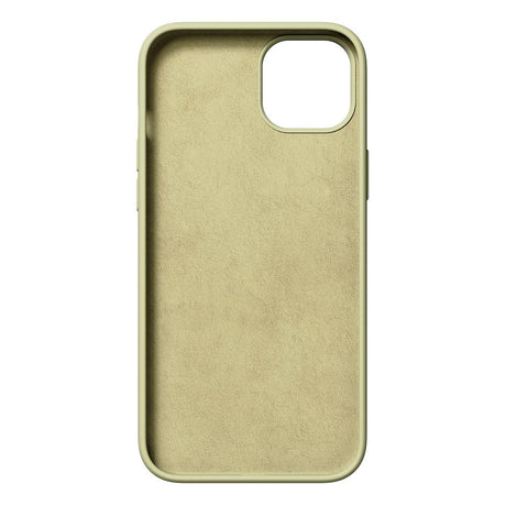 Nudient Base Silicone iPhone 15 Cover - Pale Yellow