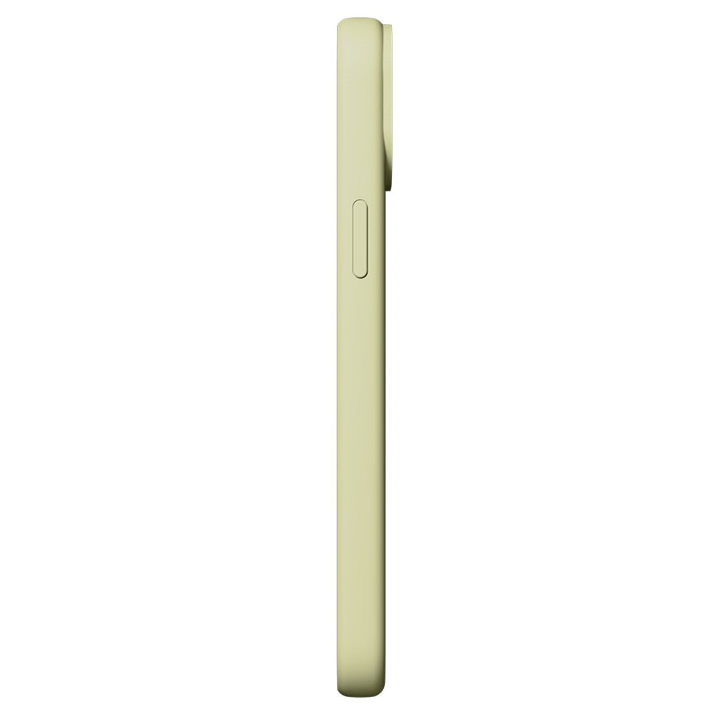 Nudient Base Silicone iPhone 15 Cover - Pale Yellow