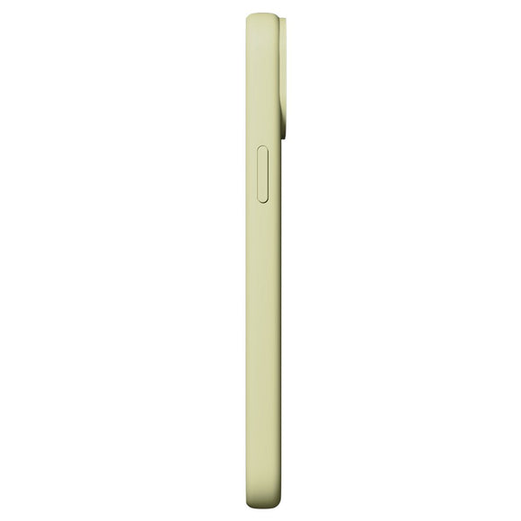 Nudient Base Silicone iPhone 15 Cover - Pale Yellow