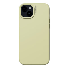 Nudient Base Silicone iPhone 15 Cover - Pale Yellow