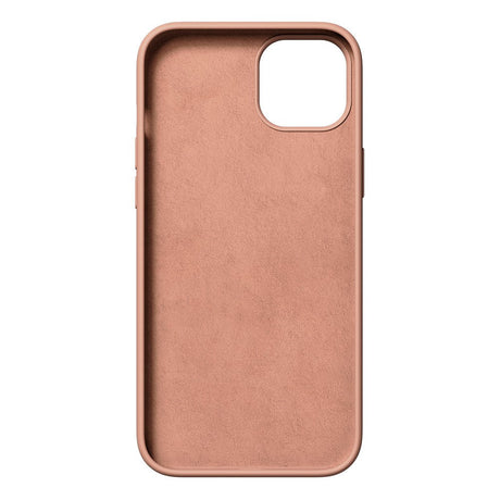 Nudient Base Silicone iPhone 15 Cover - Peach Orange