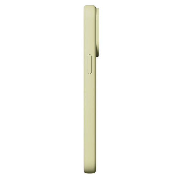 Nudient Base Silicone iPhone 15 Pro Cover - Pale Yellow