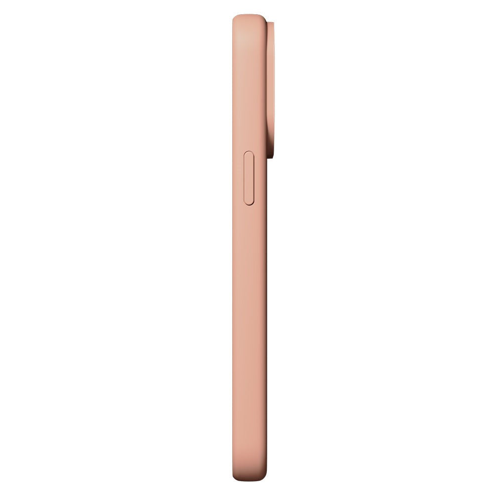 Nudient Base Silicone iPhone 15 Pro Cover - Peach Orange