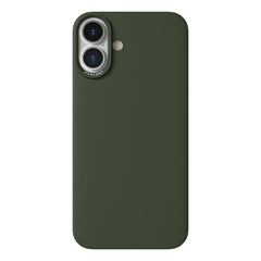 Nudient Thin Case iPhone 16 Plus Cover - MagSafe Kompatibel - Pine Green