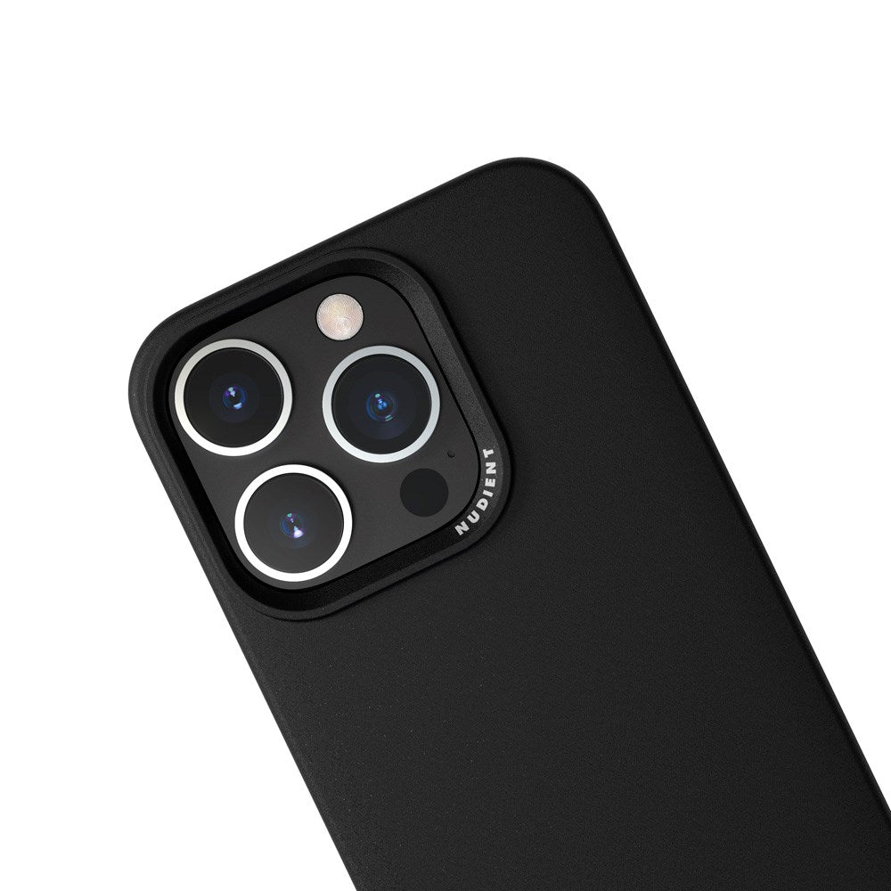 Nudient Thin Case iPhone 16 Pro Cover - MagSafe Kompatibel - Ink Black
