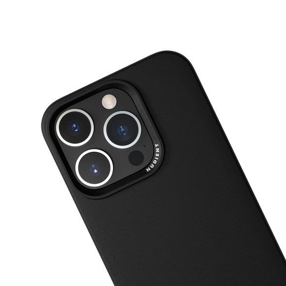 Nudient Thin Case iPhone 16 Pro Cover - MagSafe Kompatibel - Ink Black