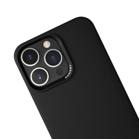 Nudient Thin Case iPhone 16 Pro Max Cover - MagSafe Kompatibel - Ink Black