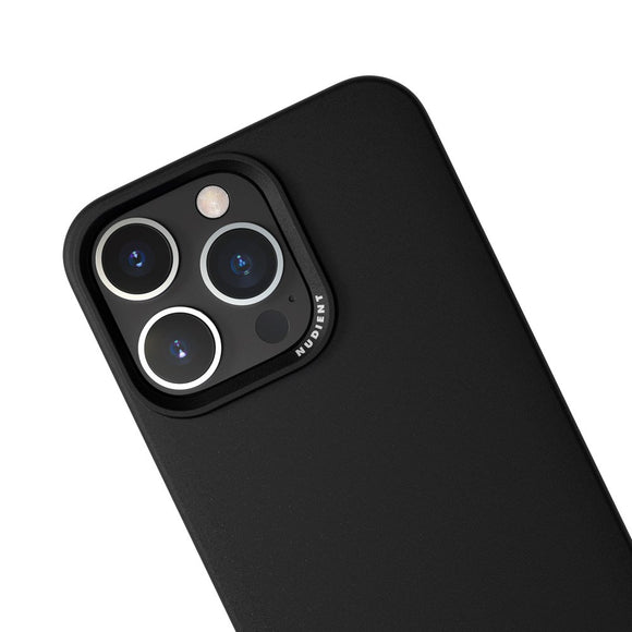 Nudient Thin Case iPhone 16 Pro Max Cover - MagSafe Kompatibel - Ink Black