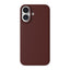 Nudient Thin Case iPhone 16 Cover - MagSafe Kompatibel - Burgundy Red
