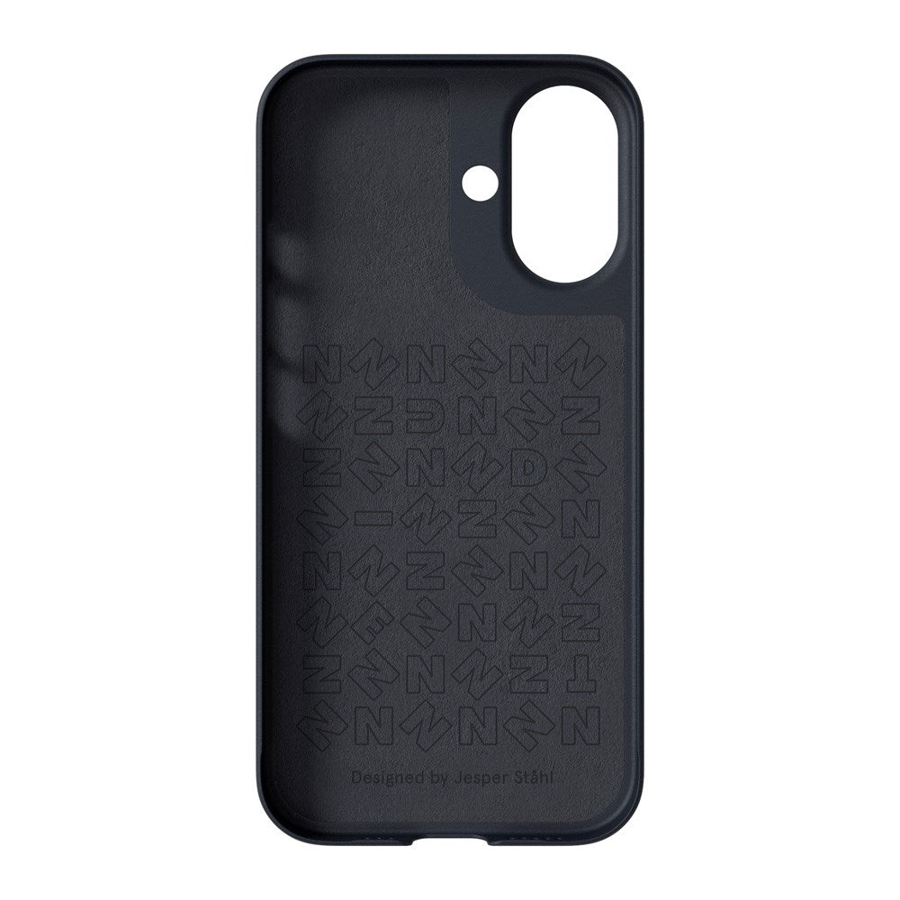Nudient Thin Case iPhone 16 Cover - MagSafe Kompatibel - Midwinter Blue