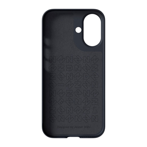 Nudient Thin Case iPhone 16 Cover - MagSafe Kompatibel - Midwinter Blue