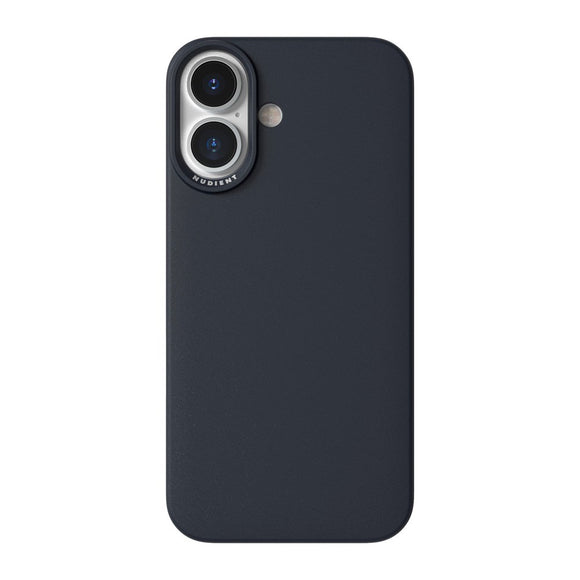 Nudient Thin Case iPhone 16 Cover - MagSafe Kompatibel - Midwinter Blue