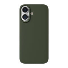 Nudient Thin Case iPhone 16 Cover - MagSafe Kompatibel - Pine Green