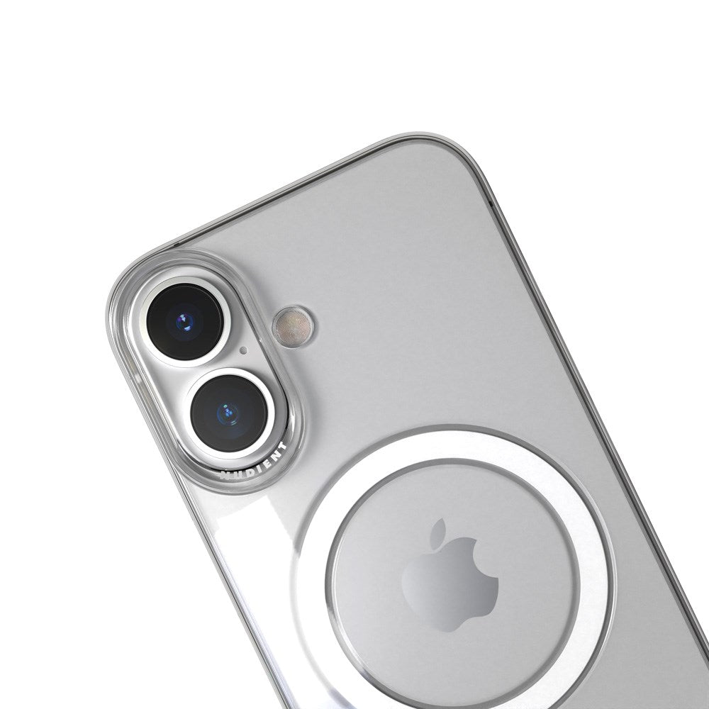 Nudient Thin Case iPhone 16 Cover - MagSafe Kompatibel - Transparent