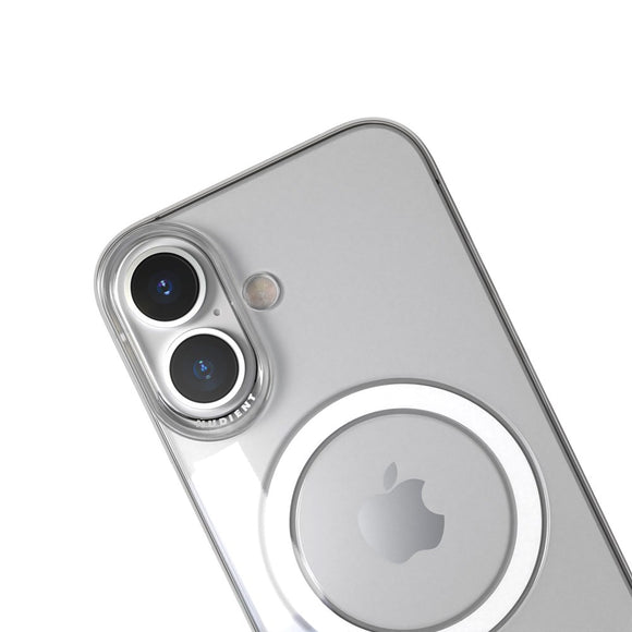Nudient Thin Case iPhone 16 Cover - MagSafe Kompatibel - Transparent