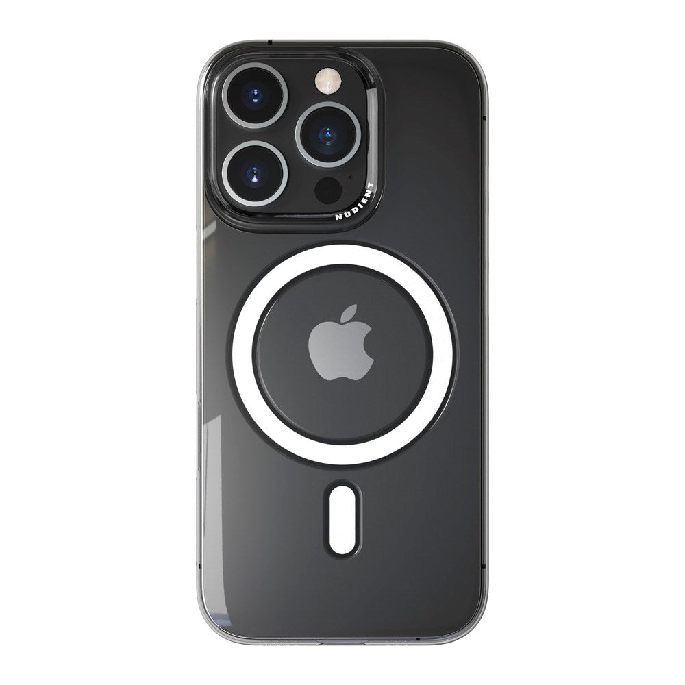 Nudient Thin Case iPhone 16 Pro Cover - MagSafe Kompatibel - Transparent