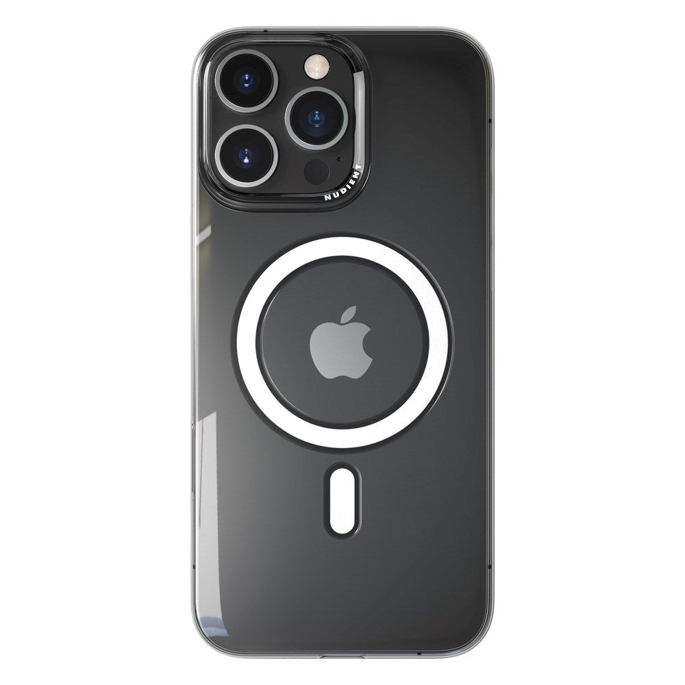 Nudient Thin Case iPhone 16 Pro Max Cover - MagSafe Kompatibel - Transparent