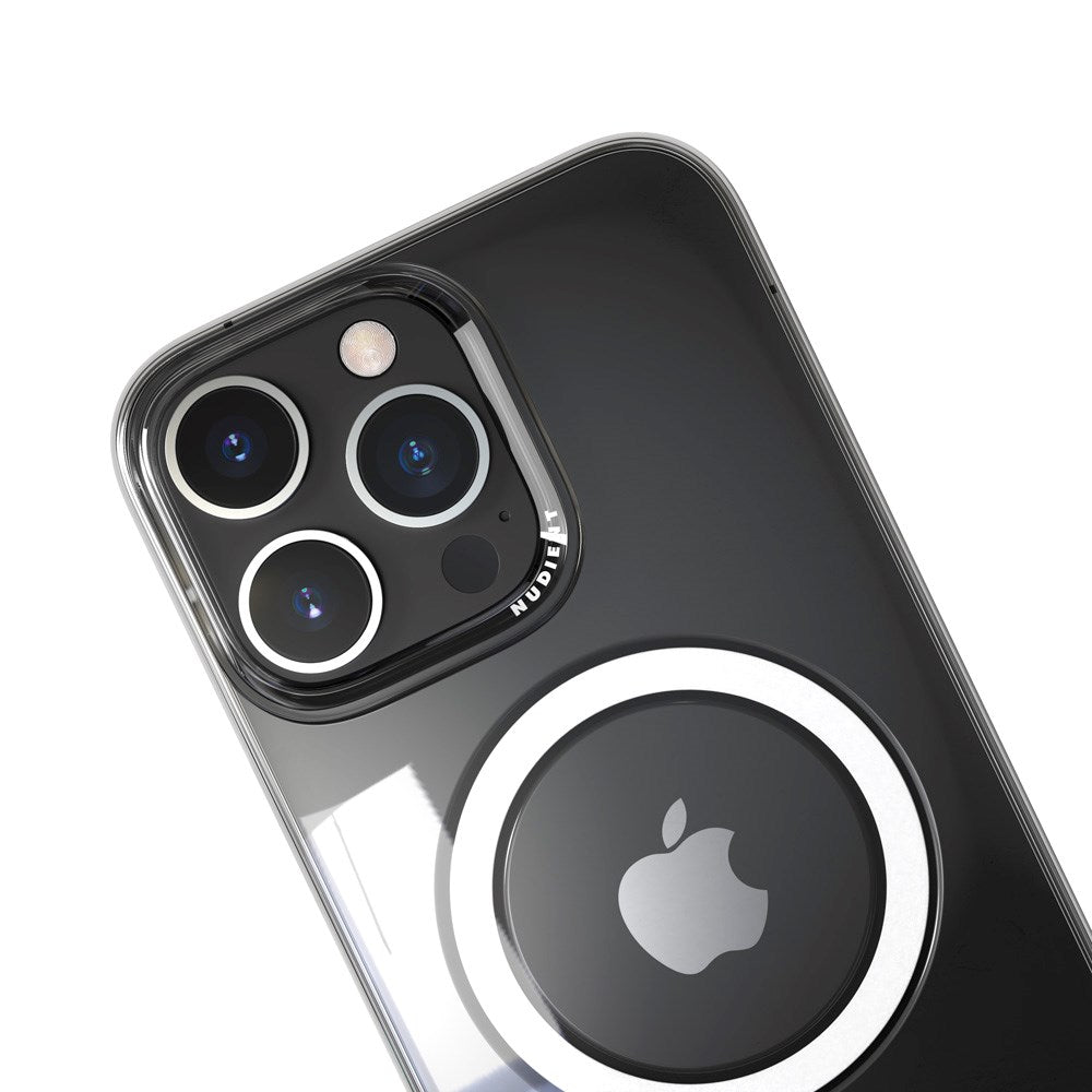 Nudient Thin Case iPhone 16 Pro Max Cover - MagSafe Kompatibel - Transparent