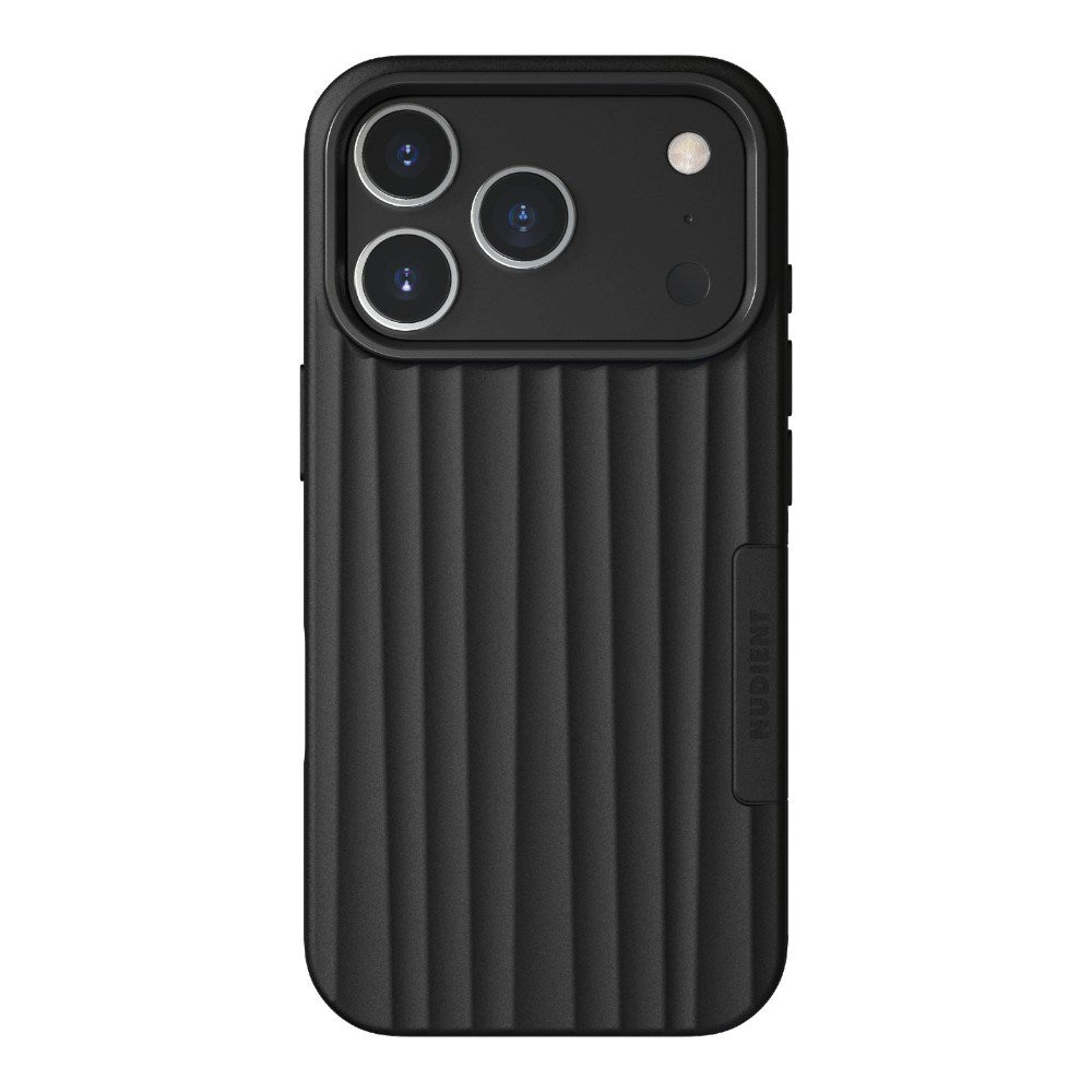 iPhone 18 Pro / 17 Pro Nudient Bold Case - MagSafe Kompatibel - Charcoal Black