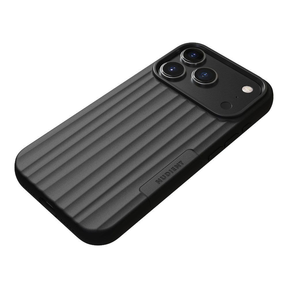 iPhone 18 Pro / 17 Pro Nudient Bold Case - MagSafe Kompatibel - Charcoal Black